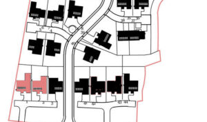 Hungate Road Site Plan Plot 1 and 2