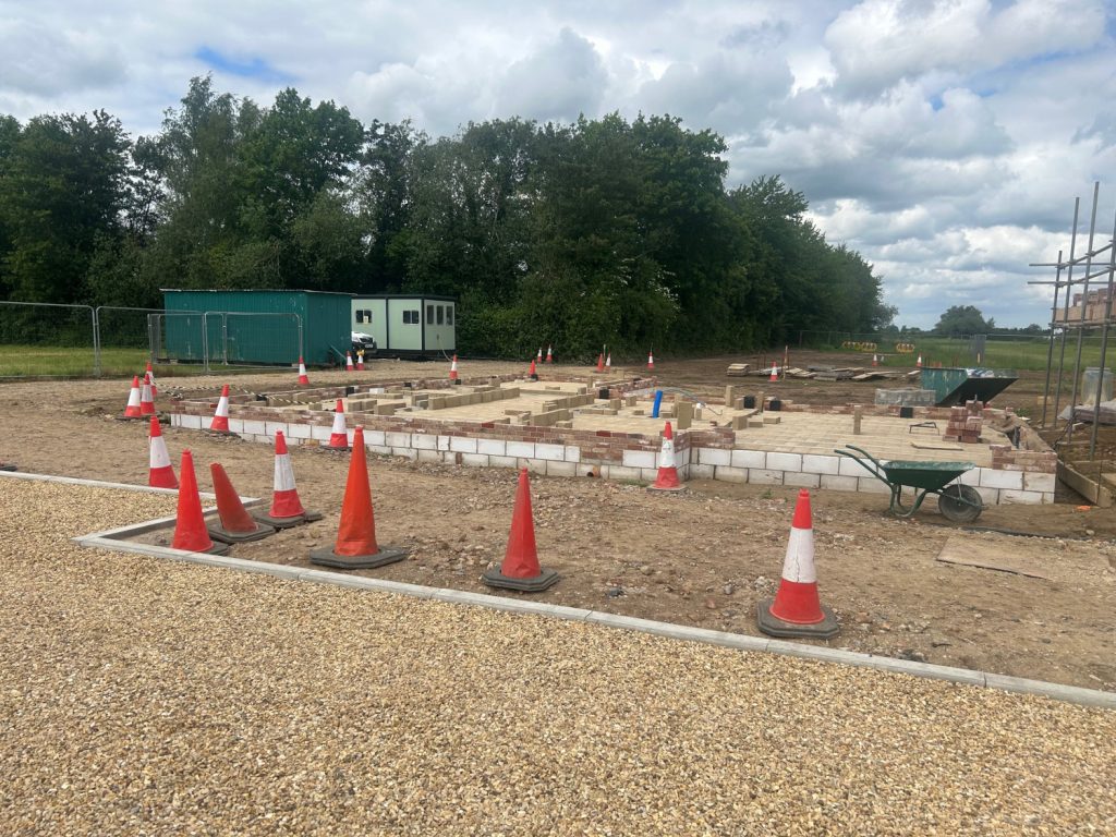 Plot 6 Footings