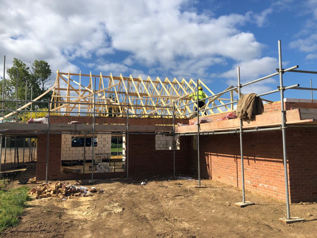 Plot 44 Roof Trusses