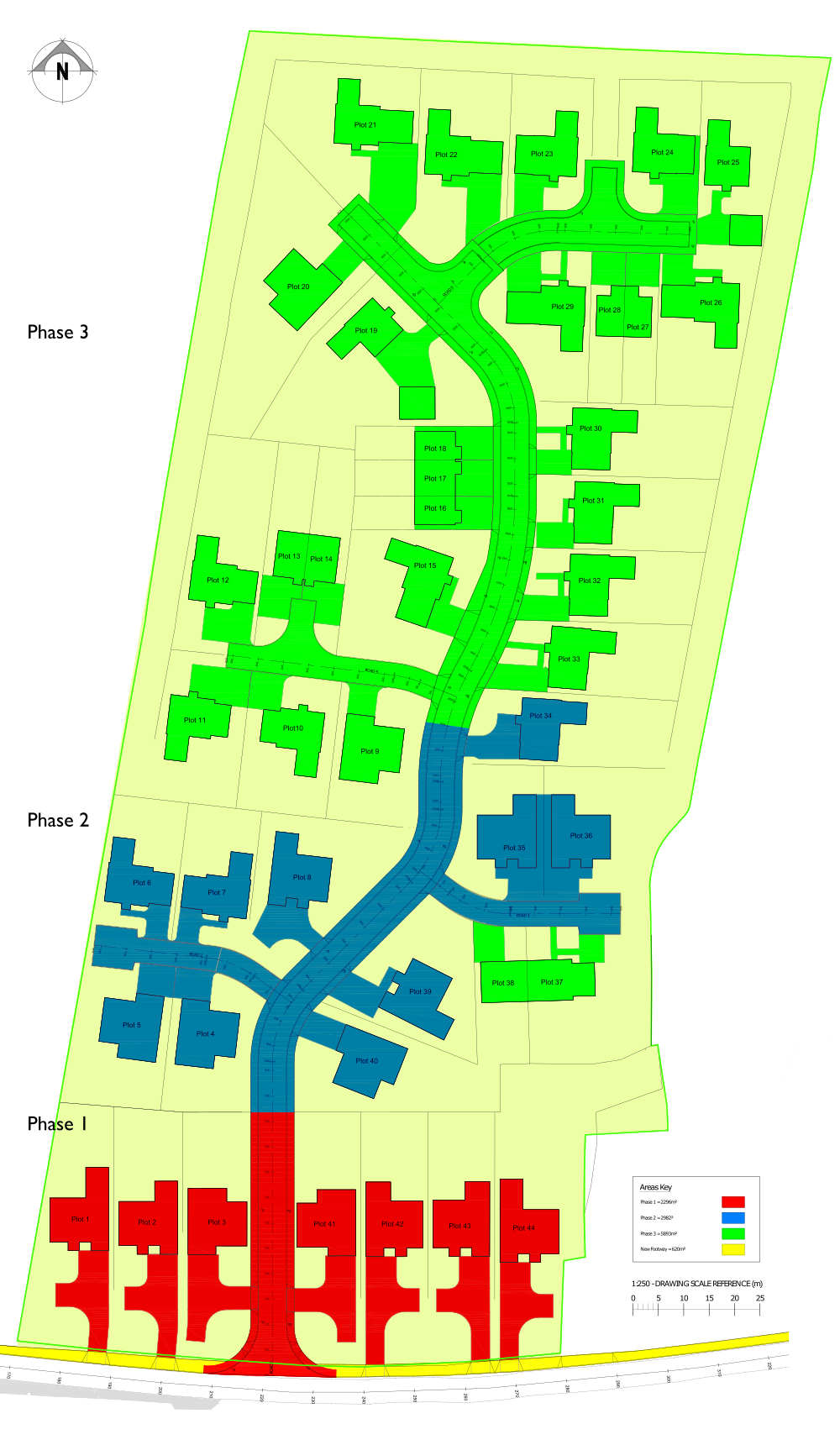 Phasing Plan - Hungate Rd - 2025